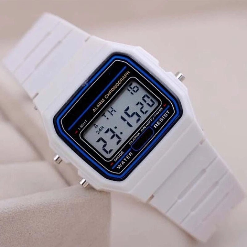Top Brand Simple Square LED Wristwatch Fashion Sports Men's Digital