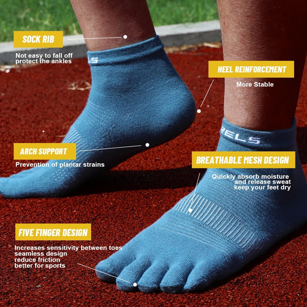 WRELS 1 Pair of New Quick-drying, Sweat-wicking, Breathable CoolMax