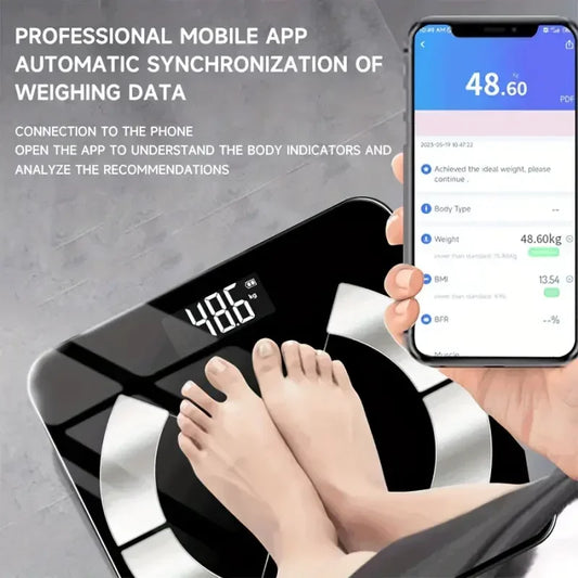 1pc intelligent body fat scale, high-precision wireless electronic