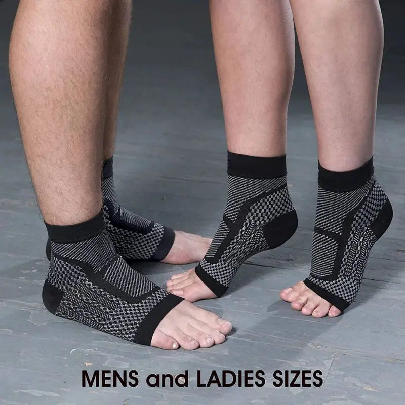 1Pair Sports Ankle Support Brace Compression Sleeve Plantar Fasciitis