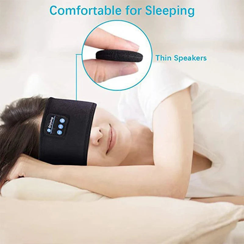 Wireless Bluetooth Music Eye Mask Sports Headband Anti-noise