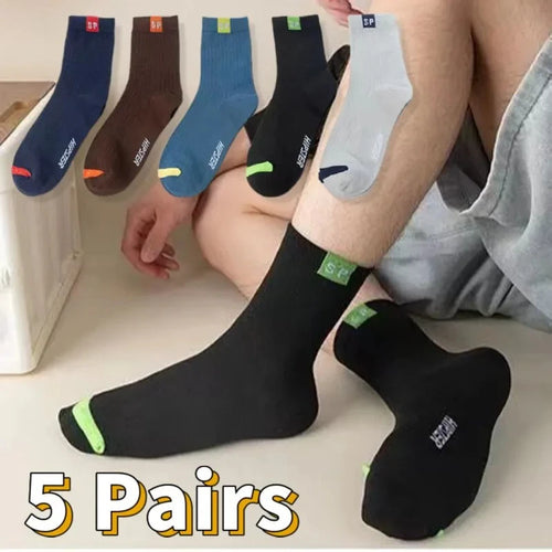 1pairs Men's Fashion Cotton Breathable Comfortable Ankle Socks, Men's
