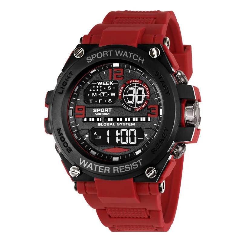 Top Luxury Electronic Watch for Man Outdoor Sport Watch Stopwatch