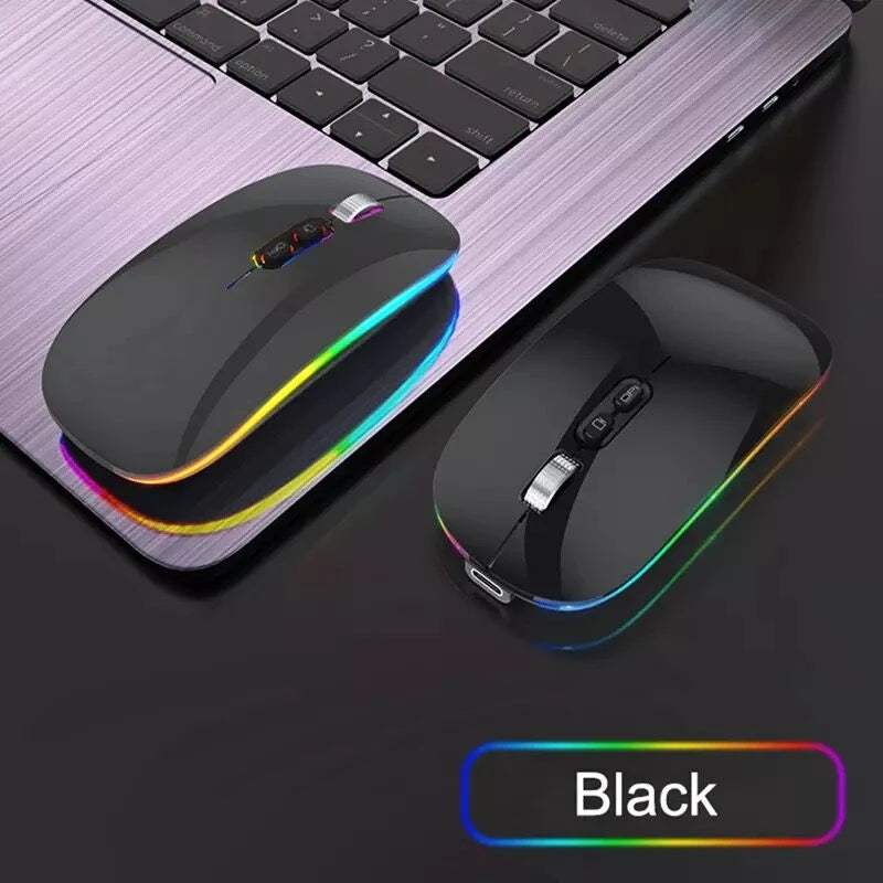 Dual Mode Bluetooth 2.4G Wireless Mouse One-Click Desktop Function
