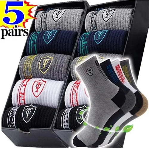 1pairs Men's Fashion Cotton Breathable Comfortable Ankle Socks, Men's