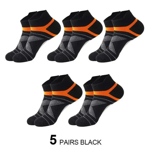 3/5Pairs High Quality Socks Men Outdoor Casual Athletic Socks Short