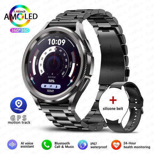 Watch 6 Classic Bluetooth Call Smart Watch Men GPS Outdoor Sports