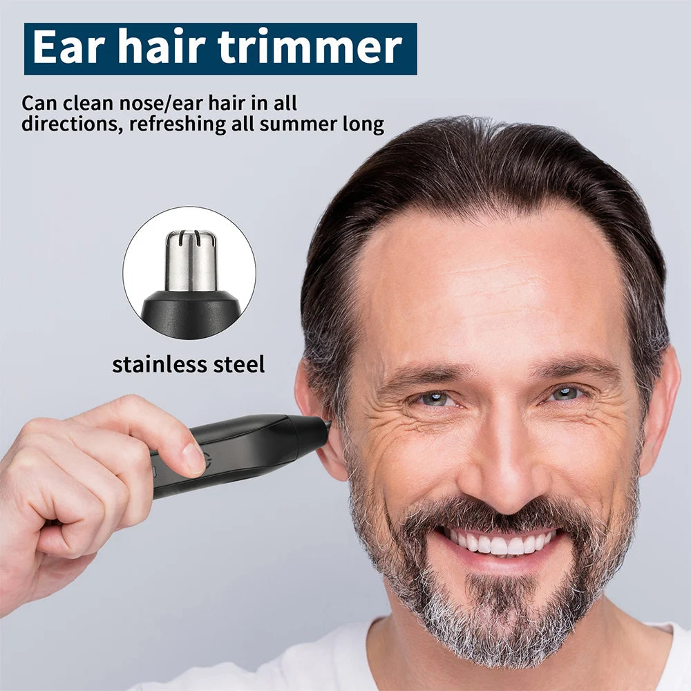 Electric Nose Hair Trimmer for Men Multi Functional Men's Beauty Set