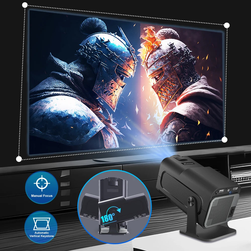 Magcubic Android 11 390ANSI HY320 Projector 4K Native 1080P Dual Wifi6