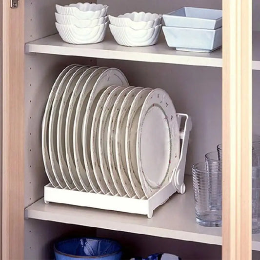Creative Dish Plate Drain Rack Kitchen Tableware Drying Storage Tray