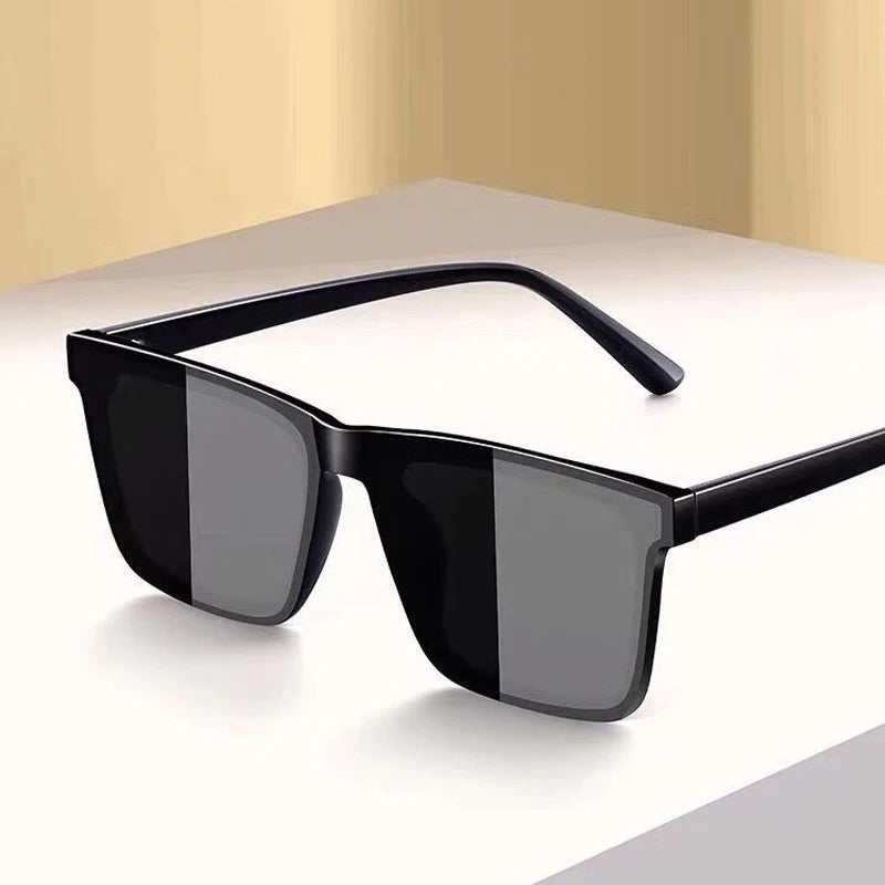 20224New Sunglasses Men's Driving Anti-UV Sunglasses Concave Shape
