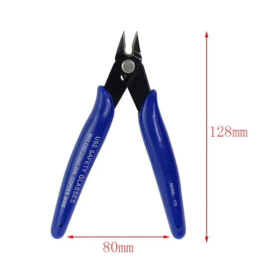 1PC 170 Universal Pliers DIY Electronic Diagonal Side Cutting Nippers