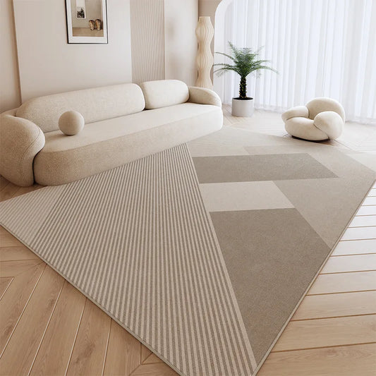 VIKAMA Modern simple living room carpet fully covered absorbent sofa
