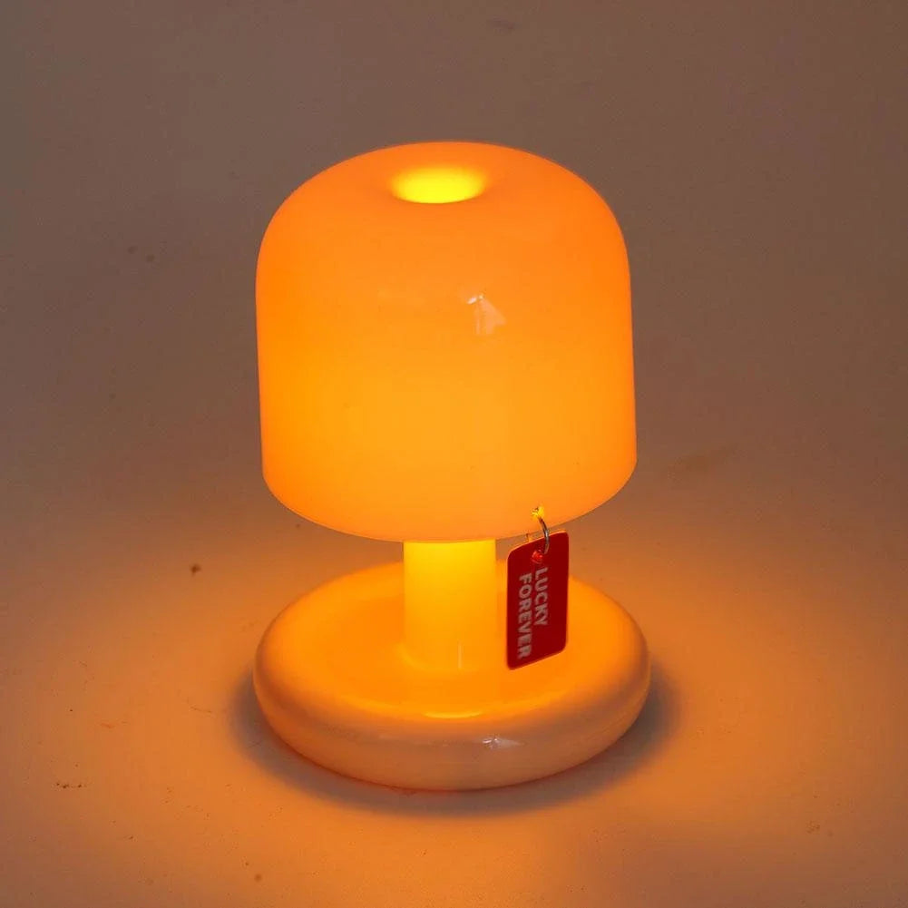 Creative Mushroom Style Led Night Light Nordic Mini Desktop Coffee Bar
