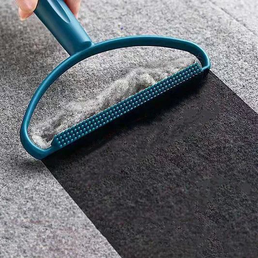 Double-Side Lint Remover Portable Pet Hair Remover Brush Manual Fluff