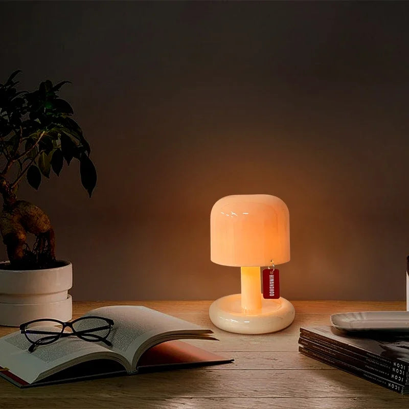 Creative Mushroom Style Led Night Light Nordic Mini Desktop Coffee Bar