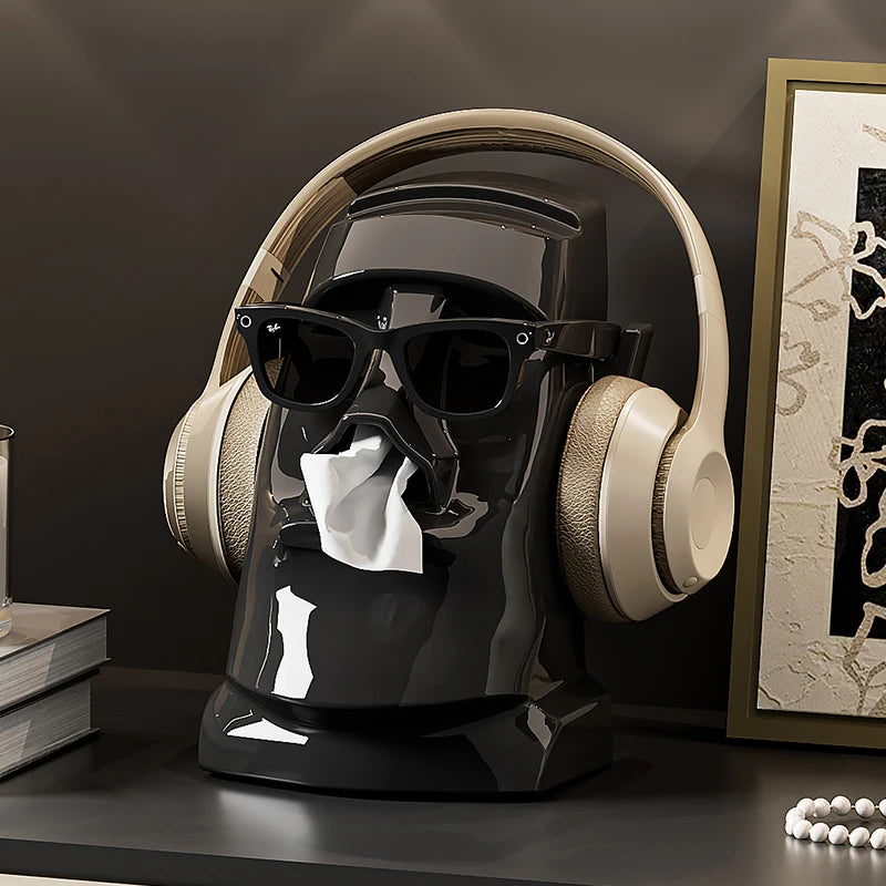 UFORU Desktop storage box Glasses earphone storage rack Office