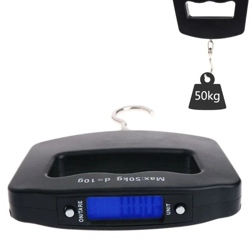 50kg/10g Travel Luggage Scale Portable Handheld Electronic Scale with