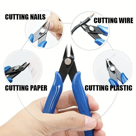 1PC 170 Universal Pliers DIY Electronic Diagonal Side Cutting Nippers