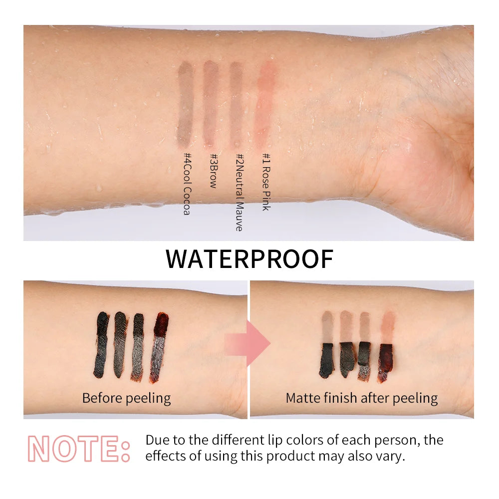 Waterproof Lip Liner Peel Off Tattoo Lipgloss Waterproof Long Lasting