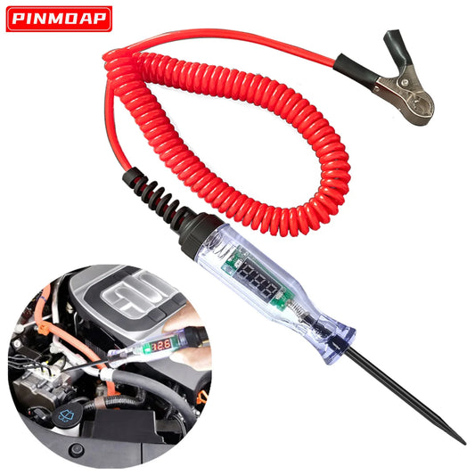 5V-120V Car Tester Pen Voltage Circuit Test DC Digital Display