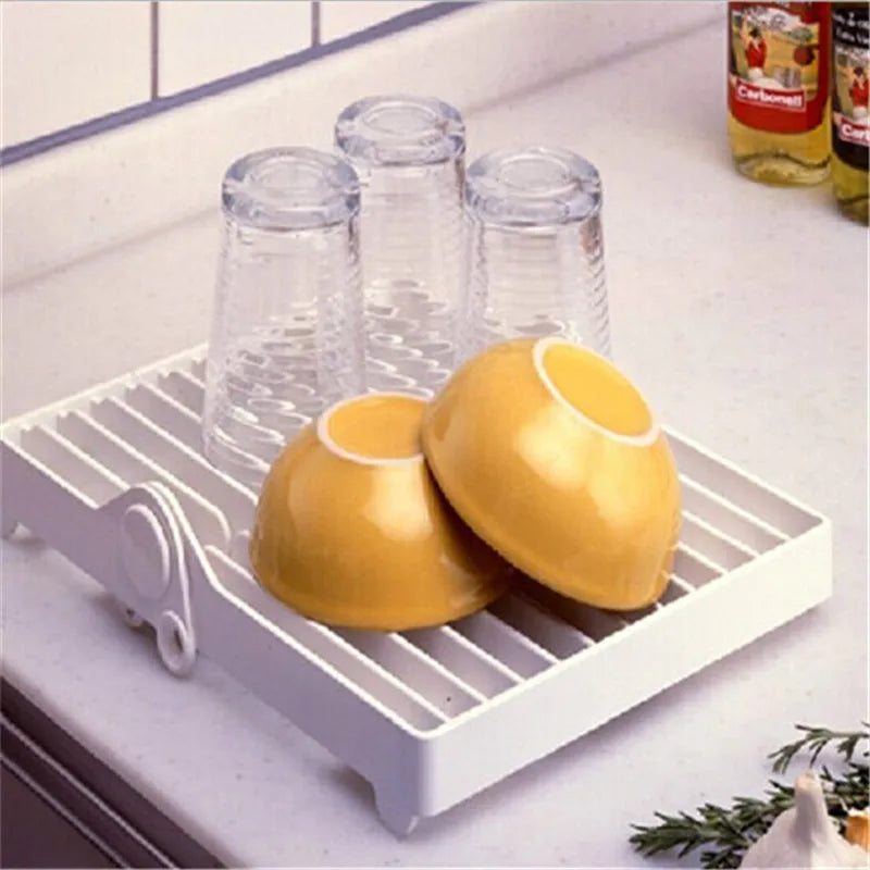 Creative Dish Plate Drain Rack Kitchen Tableware Drying Storage Tray