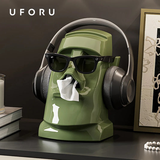 UFORU Desktop storage box Glasses earphone storage rack Office