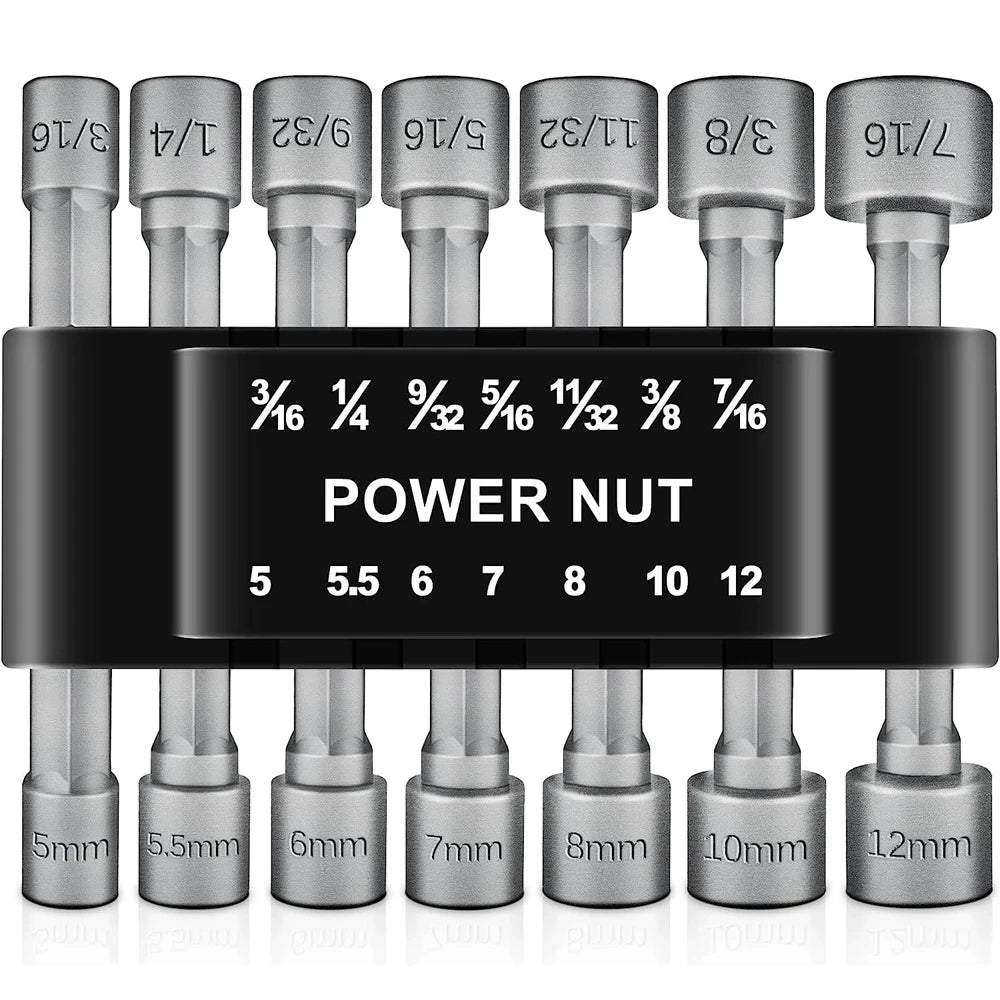 9/14PCS Powerful Socket Hexagonal Wrench Hexagonal Handle Screwdriver