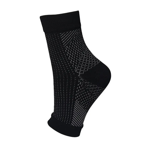 1Pair Sports Ankle Support Brace Compression Sleeve Plantar Fasciitis