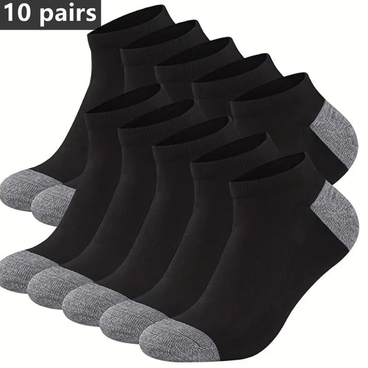 1pairs Men's Fashion Cotton Breathable Comfortable Ankle Socks, Men's