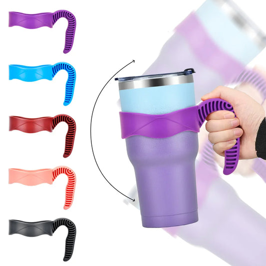 20/30oz Tumbler Handle Water Thermos Bottle Holder Travel Drinkware