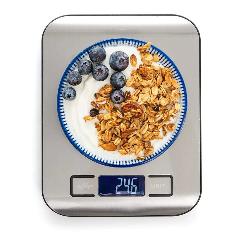 Digital Kitchen Scale 10kg /5kg Stainless Steel Panel Electronic