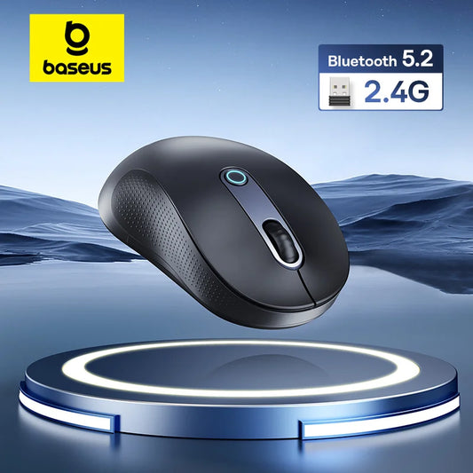 Baseus Wireless Mouse Gen 2 F02 Bluetooth 2.4G 4000 DPI Gaming Mouse