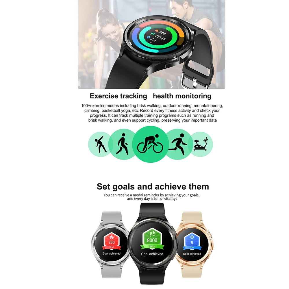 Watch 6 Classic Bluetooth Call Smart Watch Men GPS Outdoor Sports