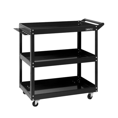 Giantz 3-Tier Tool Cart Trolley Workshop Garage Storage Organizer