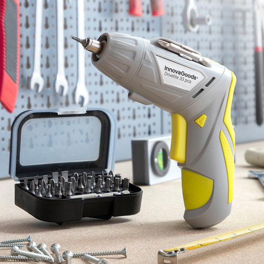 Multi-position Wireless Electric Screwdriver with Accessories