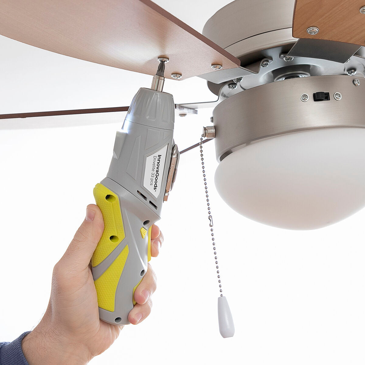 Multi-position Wireless Electric Screwdriver with Accessories
