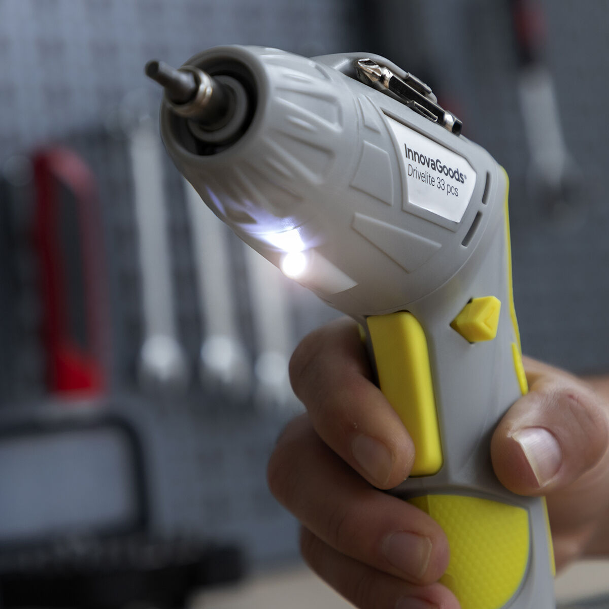 Multi-position Wireless Electric Screwdriver with Accessories
