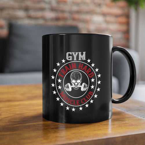 Gym train hard mucle club gym-Mug / Coffee Cup