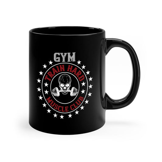 Gym train hard mucle club gym-Mug / Coffee Cup
