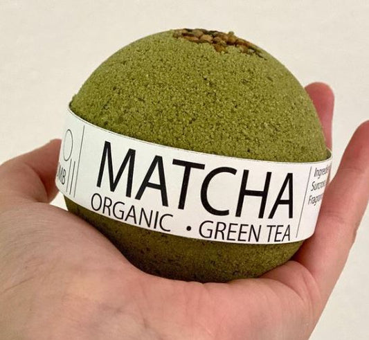 Organic Matcha Greentea Bath Bomb -