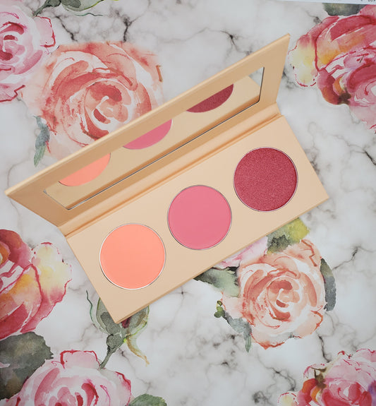 Three Shades Blush Palette 12
