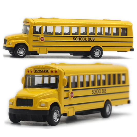 Inertial School Bus Model Car Model