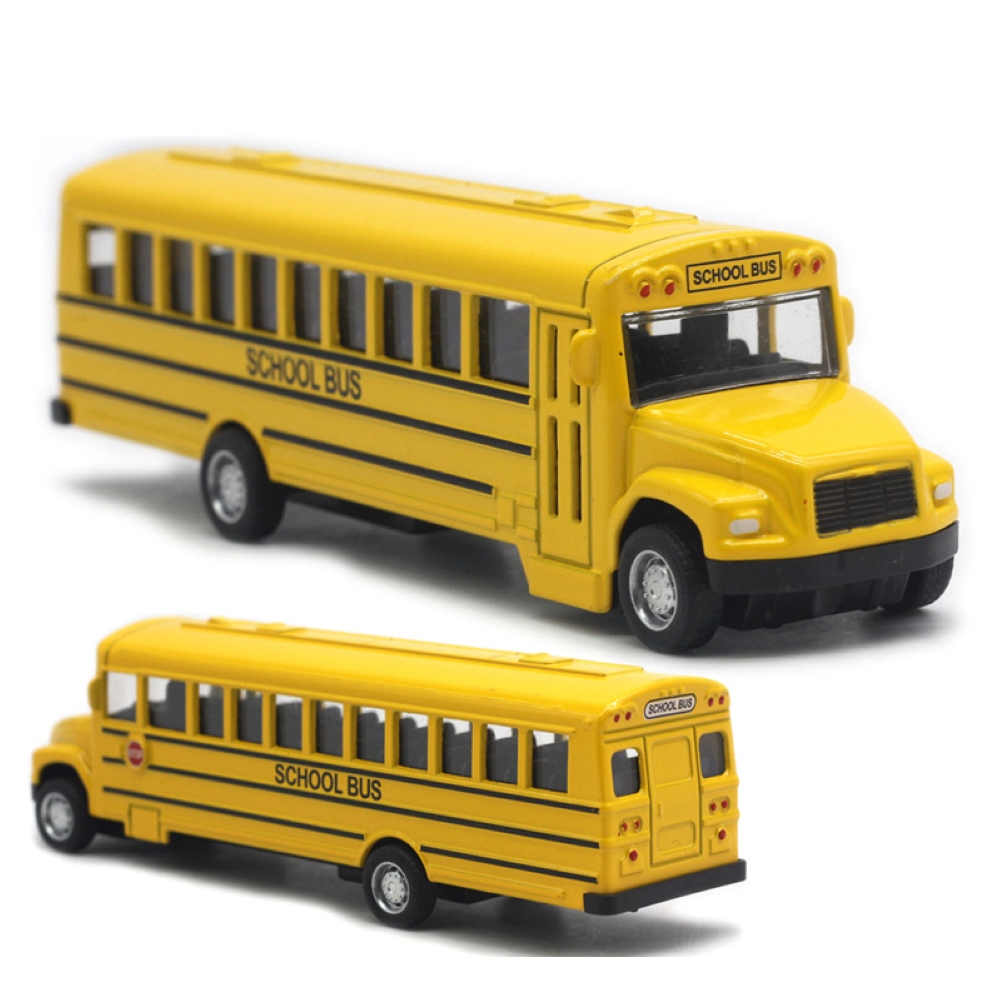 Inertial School Bus Model Car Model