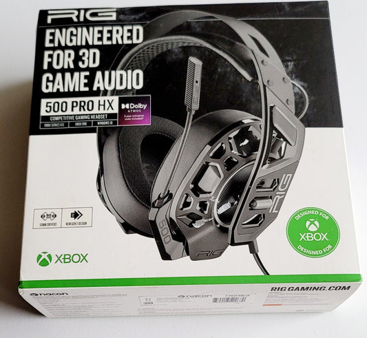 RIG 500 PRO HX Gen 2 Gaming Headset Xbox Series X S Xbox One