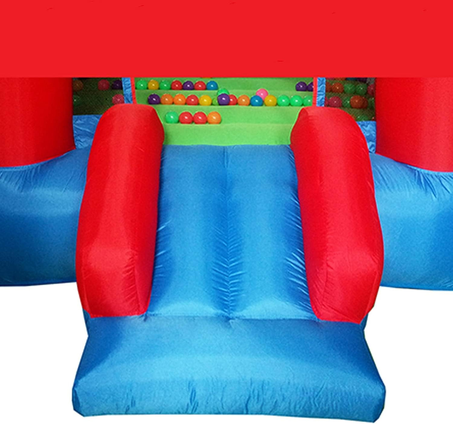 Junior Inflatable Bouncer Slide with 50 Balls