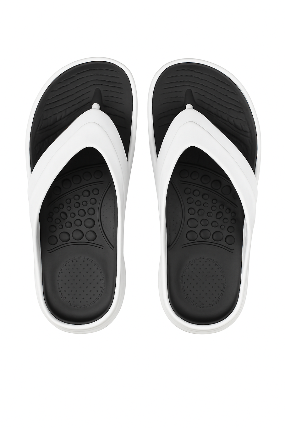 Men’s Dual-Tone Comfort Flip-Flops (Size-7 UK)