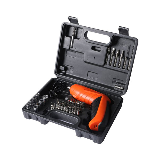 Cordless Screwdriver Electric Tool Set  Magnetic Screw Driver