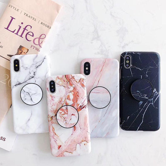 Ins hot sale Fashion Marble Stone Phone Case for iPhone 12 11 Pro XS