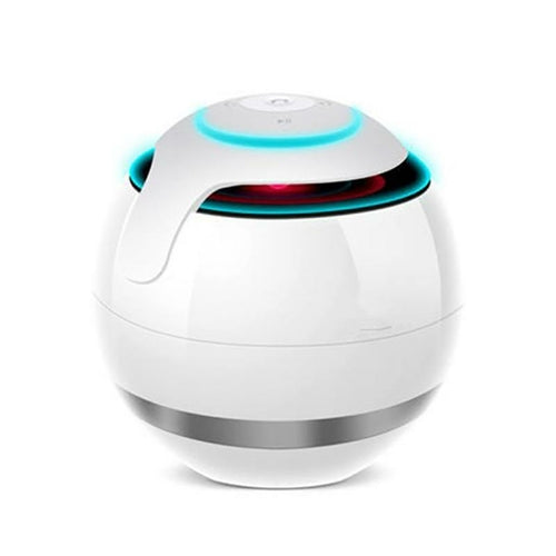 Fashion design Smart Bluetooth speakers 7 color LED light emitting 3D